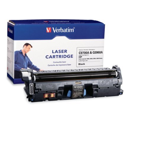 Verbatim HP C9700A and Q3960A Laserjet 1500, 2500, 2550, 2800 Series Replacement Laser Cartridge - Metta Home and Technologies