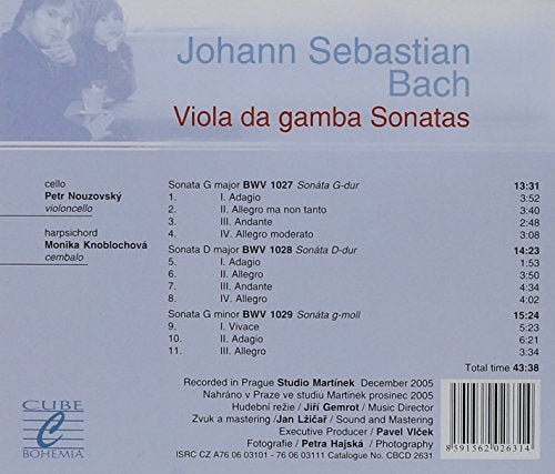 Viola da gamba Sonatas - Metta Home and Technologies