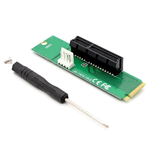 YIKEHSHU, NGFF to PCI-E Card M.2 Port to PCIE NGFF Expansion Card to PCI-E Card X4 - Metta Home and Technologies