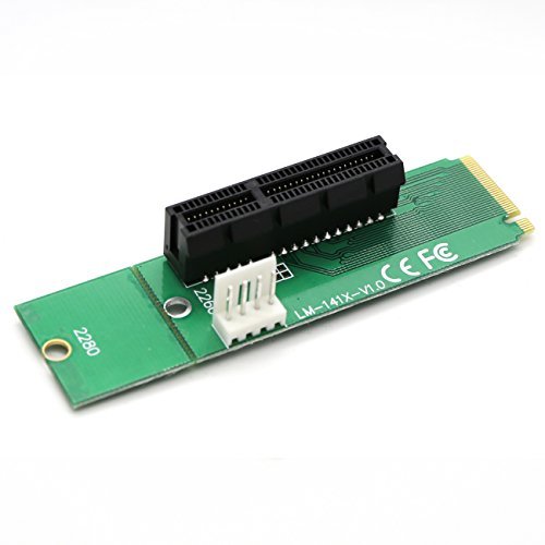 YIKEHSHU, NGFF to PCI-E Card M.2 Port to PCIE NGFF Expansion Card to PCI-E Card X4 - Metta Home and Technologies