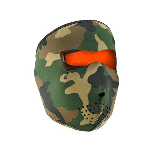 Zan Headgear Reversible Full Mask, Orange - Metta Home and Technologies